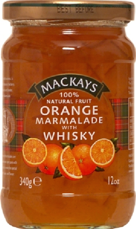 Mackays Marmalades Orange Marmalade with Whisky 340g